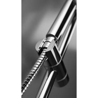 Deante NEO IVO sprchový sloup s vanovou baterií s otočným ramínkem, chrom NLI_01RK