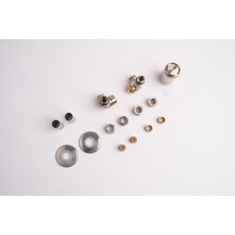 Termostatický ventil pro ústřední vytápění P.M.H. Sigma 6x7 cm nerez SIG-R-SS