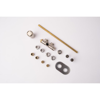 Termostatický ventil pro ústřední vytápění P.M.H. Nova 6x7 cm nerez NOV-R-SS