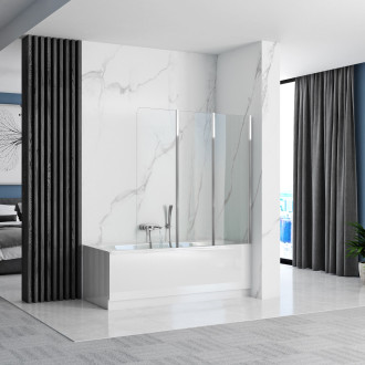 Rea vanová zástěna trojdílná 1200x1400 Agat REA-W0301