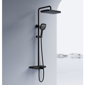 REA Sprchový set Bari Black -P0891 REA-P0891