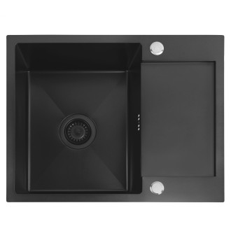 Rea Ocelový dřez Paul Black ZLE-06011