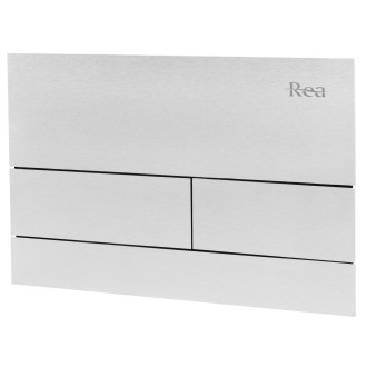 REA Tlačítko T Brush Steel REA-E0057