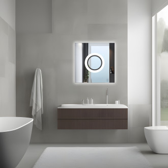 REA Zrcadlo LED 60x60 YH-BL-12 HOM-01513 HOM-01513