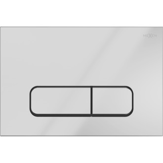 Pneumatické splachovací tlačítko Mexen Fenix Air 02, lesklý chrom - 6A0201