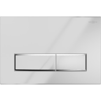 Pneumatické splachovací tlačítko Mexen Fenix Air 09, lesklý chrom - 6A0901