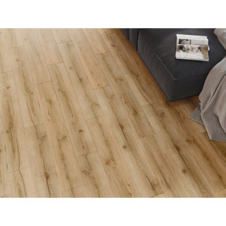 Vzorek vinylové lamely Mexen Beaver Creek 1240 x 182 mm SPC 6,5 mm, podklad IXPE 1,5 mm, 4 V drážky, dub - F1002-S