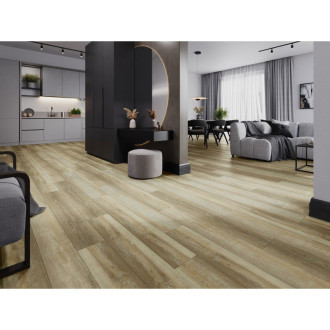 Vzorek vinylové lamely Mexen West Orange 1240 x 182 mm SPC 6,5 mm, podklad IXPE 1,5 mm, 4 V-drážky, dub - F1009-S