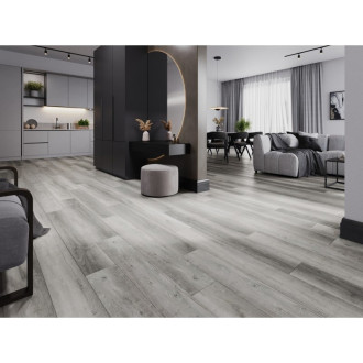 Vzorek vinylové podlahy Mexen Santa Clara 1240 x 182 mm SPC 6,5 mm, podklad IXPE 1,5 mm, 4 V-drážky, dub - F1010-S