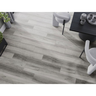 Vzorek vinylové podlahy Mexen Santa Clara 1240 x 182 mm SPC 6,5 mm, podklad IXPE 1,5 mm, 4 V-drážky, dub - F1010-S