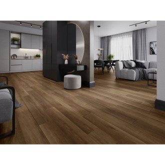 Vzorek vinylové podlahy Mexen Queen Creek 1240 x 182 mm SPC 6,5 mm, podklad IXPE 1,5 mm, 4 V-drážky, dub - F1013-S