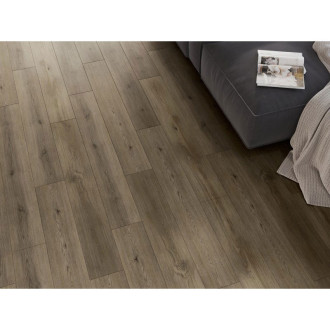 Vzorek vinylové lamely Mexen Perry 1240 x 182 mm SPC 6,5 mm, podklad IXPE 1,5 mm, 4 V-drážky, dub - F1021-S