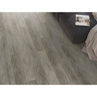 Vzorek vinylové lamely Mexen La Porte 1240 x 182 mm SPC 6,5 mm, podklad IXPE 1,5 mm, 4 V-drážky, dub - F1026-S