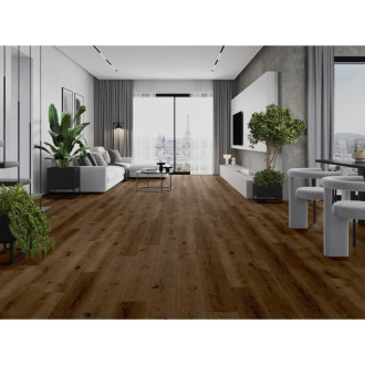 Vzorek vinylové podlahy Mexen Strasburg 1240 x 182 mm SPC 6,5 mm, podklad IXPE 1,5 mm, 4 V-drážky, dub - F1033-S