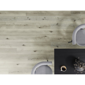 Vzorek vinylové lamely Mexen Silver Lake 1240 x 182 mm SPC 6,5 mm, podklad IXPE 1,5 mm, 4 V-drážky, dub - F1034-S