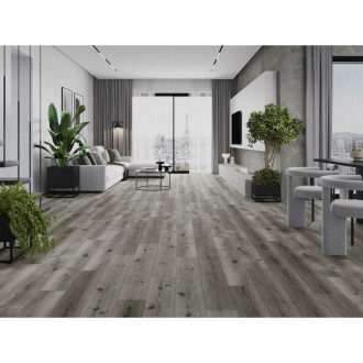 Vzorek vinylové lamely Mexen Lago Vista 1240 x 182 mm SPC 6,5 mm, podklad IXPE 1,5 mm, 4 V-drážky, dub - F1035-S