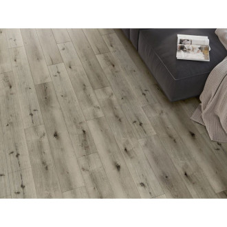 Vzorek vinylové lamely Mexen Bevil Oaks 1240 x 182 mm SPC 6,5 mm, podklad IXPE 1,5 mm, 4 V-drážky, dub - F1036-S