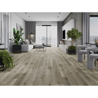 Vzorek vinylové lamely Mexen Bevil Oaks 1240 x 182 mm SPC 6,5 mm, podklad IXPE 1,5 mm, 4 V-drážky, dub - F1036-S