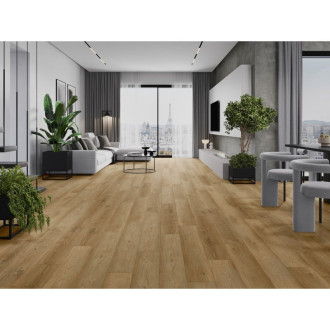 Vzorek vinylové podlahy Mexen Sunset Hills 1240 x 182 mm SPC 6,5 mm, podklad IXPE 1,5 mm, 4 V-drážky, dub - F1037-S