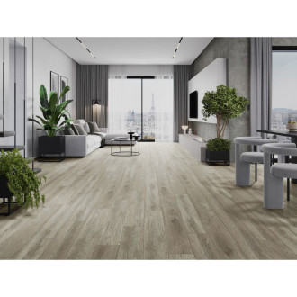 Vzorek vinylové lamely Mexen Sky Valley 1240 x 182 mm SPC 6,5 mm, podklad IXPE 1,5 mm, 4 V-drážky, dub - F1040-S