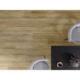 Vzorek vinylové podlahy Mexen Manhattan 1240 x 182 mm SPC 6,5 mm, podklad IXPE 1,5 mm, 4 V-drážky, dub - F1041-S