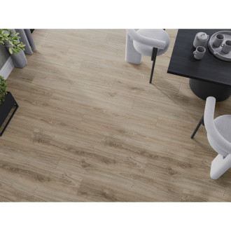 Vzorek vinylové lamely Mexen Fort Valley 1240 x 182 mm SPC 6,5 mm, podklad IXPE 1,5 mm, 4 V-drážky, dub - F1046-S