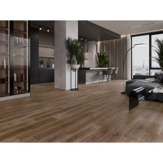 Vzorek vinylové podlahy Mexen San Juan 1240 x 182 mm SPC 6,5 mm, podklad IXPE 1,5 mm, 4 V-drážky, dub - F1049-S