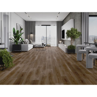 Vzorek vinylové podlahy Mexen San Juan 1240 x 182 mm SPC 6,5 mm, podklad IXPE 1,5 mm, 4 V-drážky, dub - F1049-S