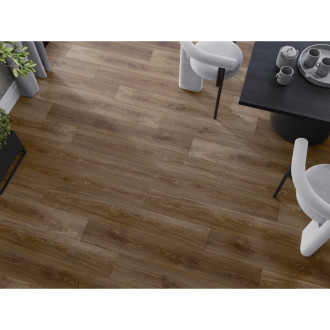 Vzorek vinylové podlahy Mexen San Juan 1240 x 182 mm SPC 6,5 mm, podklad IXPE 1,5 mm, 4 V-drážky, dub - F1049-S