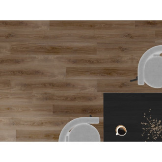 Vzorek vinylové podlahy Mexen San Juan 1240 x 182 mm SPC 6,5 mm, podklad IXPE 1,5 mm, 4 V-drážky, dub - F1049-S