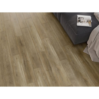 Vzorek vinylové lamely Mexen Clermont 1240 x 182 mm SPC 6,5 mm, podklad IXPE 1,5 mm, 4 V-drážky, dub - F1053-S