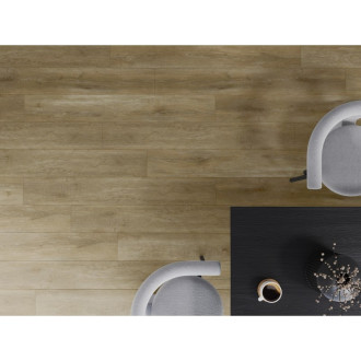 Vzorek vinylové lamely Mexen Clermont 1240 x 182 mm SPC 6,5 mm, podklad IXPE 1,5 mm, 4 V-drážky, dub - F1053-S