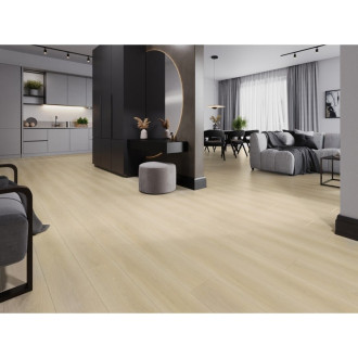 Vzorek vinylové podlahy Mexen Charlotte 1240 x 182 mm SPC 6,5 mm, podklad IXPE 1,5 mm, 4 V-drážky, dub - F1055-S