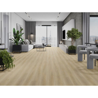 Vzorek vinylové lamely Mexen Kinston 1240 x 182 mm SPC 6,5 mm, podklad IXPE 1,5 mm, 4 V-drážky, dub - F1057-S