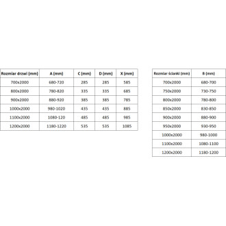 Sprchový kout Mexen Exo s výklopným mechanismem 80 x 100 cm, průhledný, chrom - 814-080-100-01-00