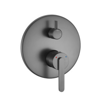 Rea Podomítková sprchová sada Rea Ontario Gun Grey + BOX REA-P5504