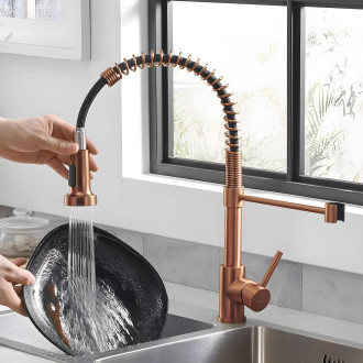 REA Kuchyňská baterie Colin Brush Copper -B5459 REA-B5459