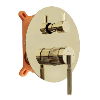 REA Podomítková sprchová sada Argon Gold + BOX REA-P6538