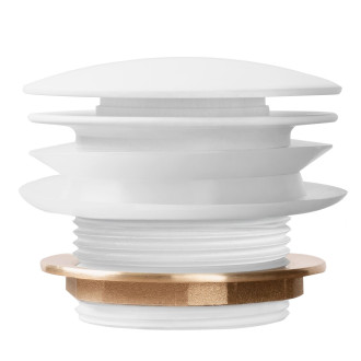 REA Univerzální vanová výpusť Click-clack - White REA-W2017