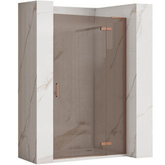 REA Sprchové Dveře Hugo 90 Copper Brush KPL-K6961