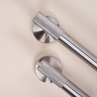 REA Koupelnový věšák 6603 Brush Nickle REA-98002