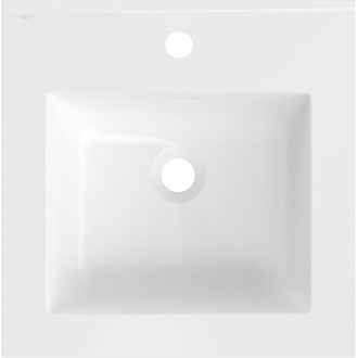 Zapuštěné umyvadlo Mexen Otis 46 x 46,5 cm, lesklá bílá - 25184500