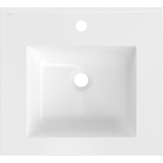 Zapuštěné umyvadlo Mexen Otis 51 x 46,5 cm, lesklá bílá - 25185000