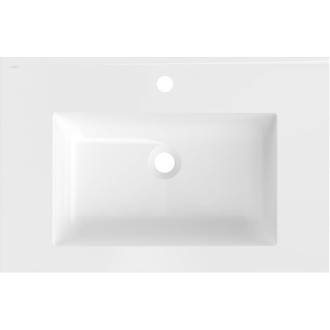 Zapuštěné umyvadlo Mexen Otis 71 x 46,5 cm, lesklá bílá - 25187000