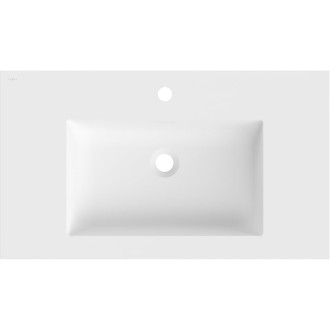 Zapuštěné umyvadlo Mexen Otis 81 x 46,5 cm, matná bílá - 25188001