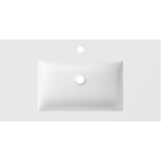 Zapuštěné umyvadlo Mexen Otis 91 x 46,5 cm, matná bílá - 25189001