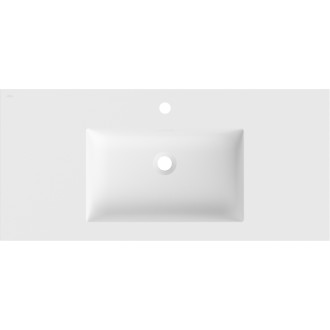 Zapuštěné umyvadlo Mexen Otis 101 x 46,5 cm, matná bílá - 25181001