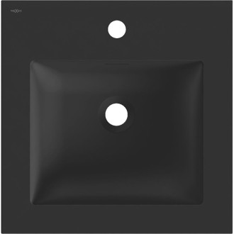 Zapuštěné umyvadlo Mexen Otis 46 x 46,5 cm, matně černá - 25184571