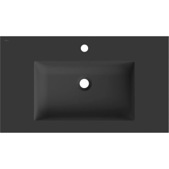 Zapuštěné umyvadlo Mexen Otis 81 x 46,5 cm, matně černá - 25188071