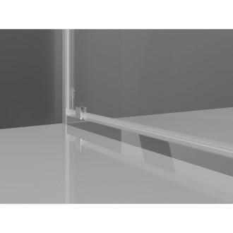 Sprchový kout Mexen Exo s výklopným mechanismem 70 x 90 cm, průhledný, chrom - 8182-070-090-01-00